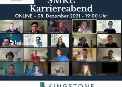 Digitaler SMRE Karriereabend – WiSe 2021/22